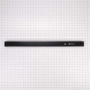 30" Range Downdraft Vent Top Trim, Black W10387676