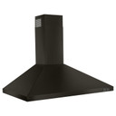 Whirlpool® 36" Contemporary Black  Stainless Wall Mount Range Hood WVW53UC6HV