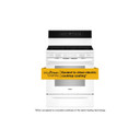 Whirlpool® 30-inch Smart Electric Range with Air Cooking Technology, WipeClean™ Coating, Steam/Self Cleaning, Rapid Preheat 5.3 CuFt Capacity YWFES7530RW Whirlpool® 30-inch Smart Electric Range with Air Cooking Technology, WipeClean™ Coating, Steam/Self Cleaning, Rapid Preheat 5.3 CuFt Capacity YWFES7530RW