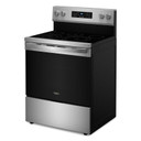 Whirlpool® 30-inch Energy Star Electric Range with Air Cooking Technology, No Preheat Air Fry and Air Baking and Self Clean YWFES5030RZ