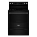 Maytag® 30-Inch Convection Electric Range With No Preheat Air Fry and Air Baking - 5.3 Cu. Ft. YMFES6030RB