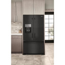 Whirlpool® 36-Inch Wide French Door Bottom Mount Refrigerator - 25 cu. ft. WRFF3436RB
