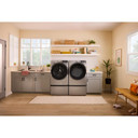 Whirlpool® 7.4 cu. ft. Smart Front Load ENERGY STAR® Certified Gas Dryer with Steam Capabilities WGD6720RW