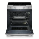 Whirlpool® 30-inch Smart Slide in Electric Range with True Convection, No Preheat Air Fry, WipeClean™ Coating, Steam/Self Clean and High Speed Preheat YWSES7530RZ