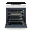 Whirlpool® 30-inch Smart Slide in Electric Range with True Convection, No Preheat Air Fry, WipeClean™ Coating, Steam/Self Clean and High Speed Preheat YWSES7530RW