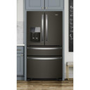 Whirlpool® 36-Inch Wide French Door Bottom Mount Refrigerator - 25 cu. ft. WRMF3636RV