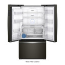Whirlpool® 36-inch Wide Counter Depth French Door Refrigerator WRFC9636RV