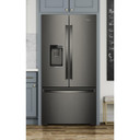 Whirlpool® 36-inch Wide Counter Depth French Door Refrigerator WRFC9636RV