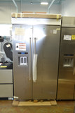 Clearance - KitchenAid KBSD602ESS Built In Refrigerator, 42 inch Width, ENERGY STAR Certified, Counter Depth, 25.0 cu. ft. Capacity, Stainless Steel colour