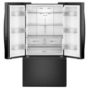 Whirlpool® 36-Inch French Door Refrigerator with Interior Water Dispenser - 31 cu. ft. WRFF3336SB