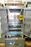 Clearance - KitchenAid 20.8 Cu. Ft. 36" Width Built-In Panel Ready French Door Refrigerator with Platinum Interior Design