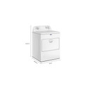 Maytag® Top Load Gas Wrinkle Prevent Dryer - 7.0 cu. ft. MGD4005SW