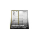 Whirlpool® 36-inch Counter Depth Side-by-Side Refrigerator with TruCool™ System WRSC5536RZ