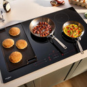 Whirlpool® 36" Intelligent Induction Cooktop with Temp Cook™ Technology and WipeClean™ Coating WCIT7536SB