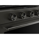 Kitchenaid® 5.0 Cu. Ft. Smart Slide-in Gas Range with Convection Cooking Modes and 2-in-1 Burner KSGS530SBE