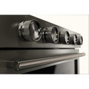Kitchenaid® 5.0 Cu. Ft. Smart Slide-in Gas Range with Convection Cooking Modes and 2-in-1 Burner KSGS530SBE
