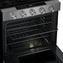 Kitchenaid® 5.0 Cu. Ft. Smart Slide-in Gas Range with Convection Cooking Modes and 2-in-1 Burner KSGS530SPS