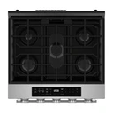 Kitchenaid® 5.0 Cu. Ft. Smart Slide-in Gas Range with Convection Cooking Modes and 2-in-1 Burner KSGS530SPS