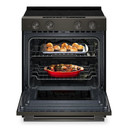 Kitchenaid® 5.3 Cu. Ft. Slide-in Electric Range with Two Even-Heat™ Hyper Elements and Convection Cooking Modes YKSES530SBE
