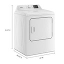 Whirlpool® 7.0 cu. ft. Gas Dryer with AutoSensing - Vented Top Load Matching WGD4105SW