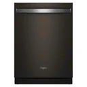 Whirlpool® 24-Inch Dishwasher with Total Coverage Wash Action and Auto Open Air Dry in Fingerprint Resistant Black Stainless WDTS8024SV