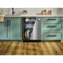 Whirlpool® 24-Inch Dishwasher with Total Coverage Wash Action and Auto Open Air Dry in Fingerprint Resistant Stainless Steel WDPS8024SZ