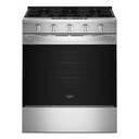 Whirlpool® 30-inch Gas Range with Air Cooking Technology WSGS5030SZ