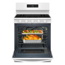 Whirlpool® 30-inch Gas Range with Air Cooking Technology WFGS5730SW