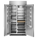 Kitchenaid® 25.5 Cu. Ft. 42" Built-In Side-by-Side Refrigerator with Platinum Interior KBSN742SPS