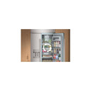 Kitchenaid® 20.8 Cu. Ft. 36" Built-In Side-by-Side Refrigerator features Exterior Water and Ice Dispenser with Measured Fill KBSD736SPS