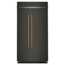 Kitchenaid® 25.5 Cu. Ft. 42" Built-In Side-by-Side Refrigerator with Platinum Interior KBSN742SBE