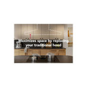 Kitchenaid® 36-inch NextGen Induction Downdraft Cooktop with Bridge XL Even-Heat™  Zone KCID936SBL