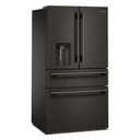 Kitchenaid® 29 cu. ft. French Door Refrigerator with Exterior Water and Ice and FreshChill™ Full-Width Refrigerated Drawer KRMF436SBE