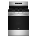 Whirlpool® 30-inch Gas Range with Air Cooking Technology and Steam Clean WFGS4530SZ