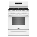 Whirlpool® 30-inch Gas Range with Air Cooking Technology and Steam Clean WFGS4530SW