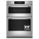 Kitchenaid® 27-inch Smart Electric Combo Wall Oven with Assisted Cooking Modes - PrintShield™ Finish KOEC727SPS