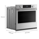 Kitchenaid® 27-inch Smart Electric Single Wall Oven with Assisted Cooking Modes - PrintShield™ Finish KOES727SPS