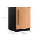 Kitchenaid® 24" Panel-Ready Undercounter Refrigerator KURR124SPA