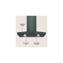 KitchenAid® 36-inch Wall-Mount, 4-Speed Canopy Hood KVWC736SJP