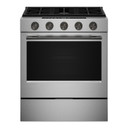 Black Ore Handle and Knob Hardware Accessory Kit for KitchenAid® Slide-In Convection Gas Range W11773965