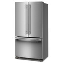 Kitchenaid® 20 Cu. Ft. 36-Inch Counter-Depth French Door Refrigerator with Internal Water Dispenser KRFC136SPS