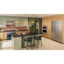 Kitchenaid® 36-Inch 6 Burner Commercial-Style Dual Fuel Range with No Preheat Air Fry Mode KFDS936SAG