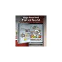 Kitchenaid® 19 Cu. Ft. 30-Inch Standard-Depth Bottom Mount Refrigerator with Left Door Swing KRBL130SPS