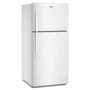 Whirlpool® 29.5-inch Wide Top Freezer Refrigerator with Total Coverage Cooling- 19 Cu. Ft. WRTX7419SW