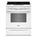 Whirlpool® 30-inch Gas Smart Range with No Preheat Mode and Steam Clean WSGS3330TW