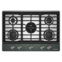 Kitchenaid® Gas-on-Metal Cooktop with an Integrated Wok Grate and CookShield™ Finish KCGK530SJP