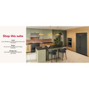 Kitchenaid® 30-inch Smart Electric Combo Wall Oven with Intelligent Cooking Camera - Black Ore KOEC930SBE