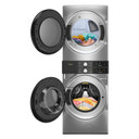 Whirlpool® Smart ENERGY STAR® Front Load Laundry Tower 5.2 cu. ft. Washer & 7.4 cu. ft. Electric Dryer with UV Clean Technology and FreshFlow™ Vent System YWEF5727TR