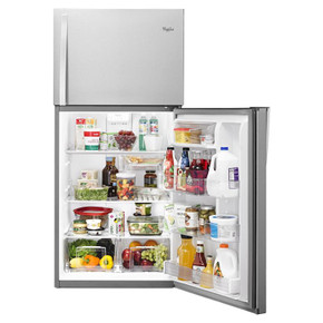 Whirlpool® 30-inch Wide Top-Freezer Refrigerator - EZ Connect Icemaker Kit Compatible  - 19.2 cu. ft. WRT549SZDM