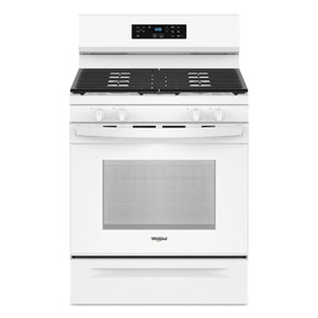 Whirlpool® 30-inch Self Clean Gas Range with No Preheat Mode WFGS3530RW